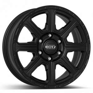 5x127 17x8 ET30 Dotz Kalahari black