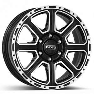 6x139.7 18x8 ET30 Dotz Kalahari dark